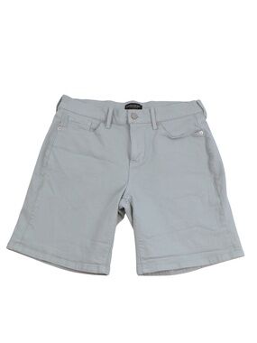 Banana Republic Denim Shorts Blue Green High Rise Size 0